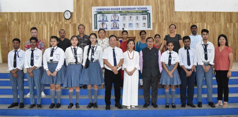 Christian Higher Secondary School, Dimapur felicitated all the successful HSLC and HSSLC students at Covenant Hall on June 2.